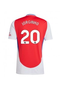 Arsenal Jorginho Frello #20 Jalkapallovaatteet Kotipaita 2024-25 Lyhythihainen